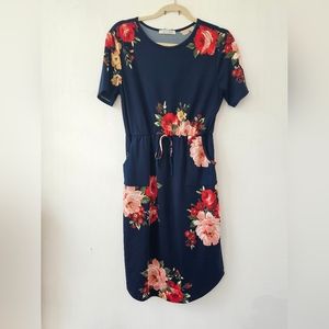 Lake Flower Dress with pockets
